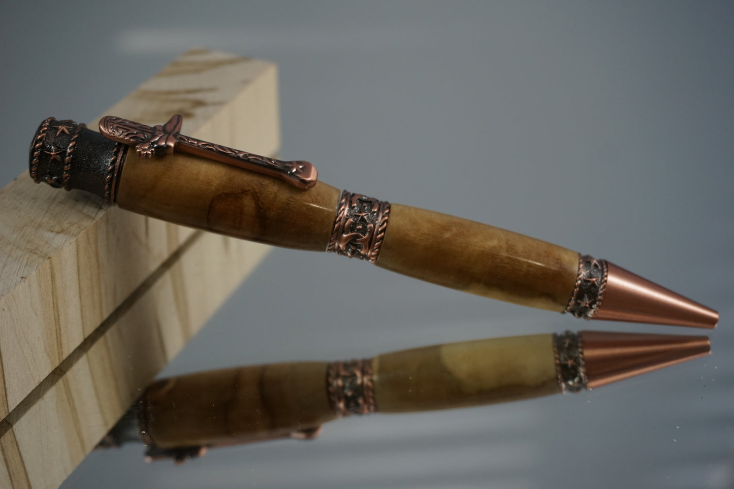 Western Twist Ballpoint Pen -- Chocolate Ambrosia Maple