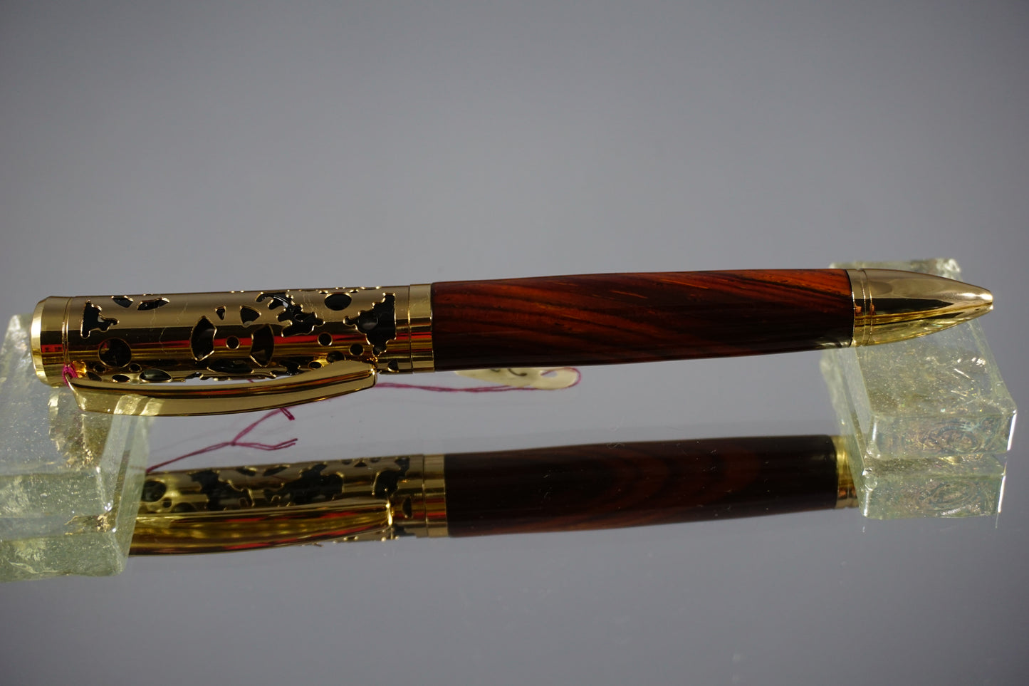 Filigree Twist Ballpoint Pen - Cocobolo