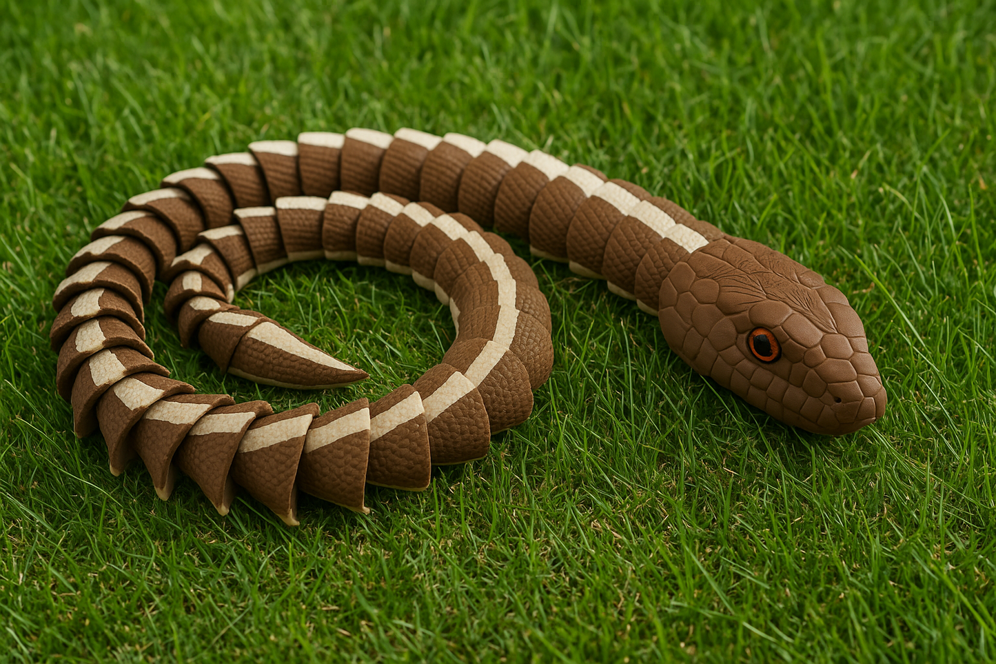 Reptile -- 3D Printed -- Garter Snake