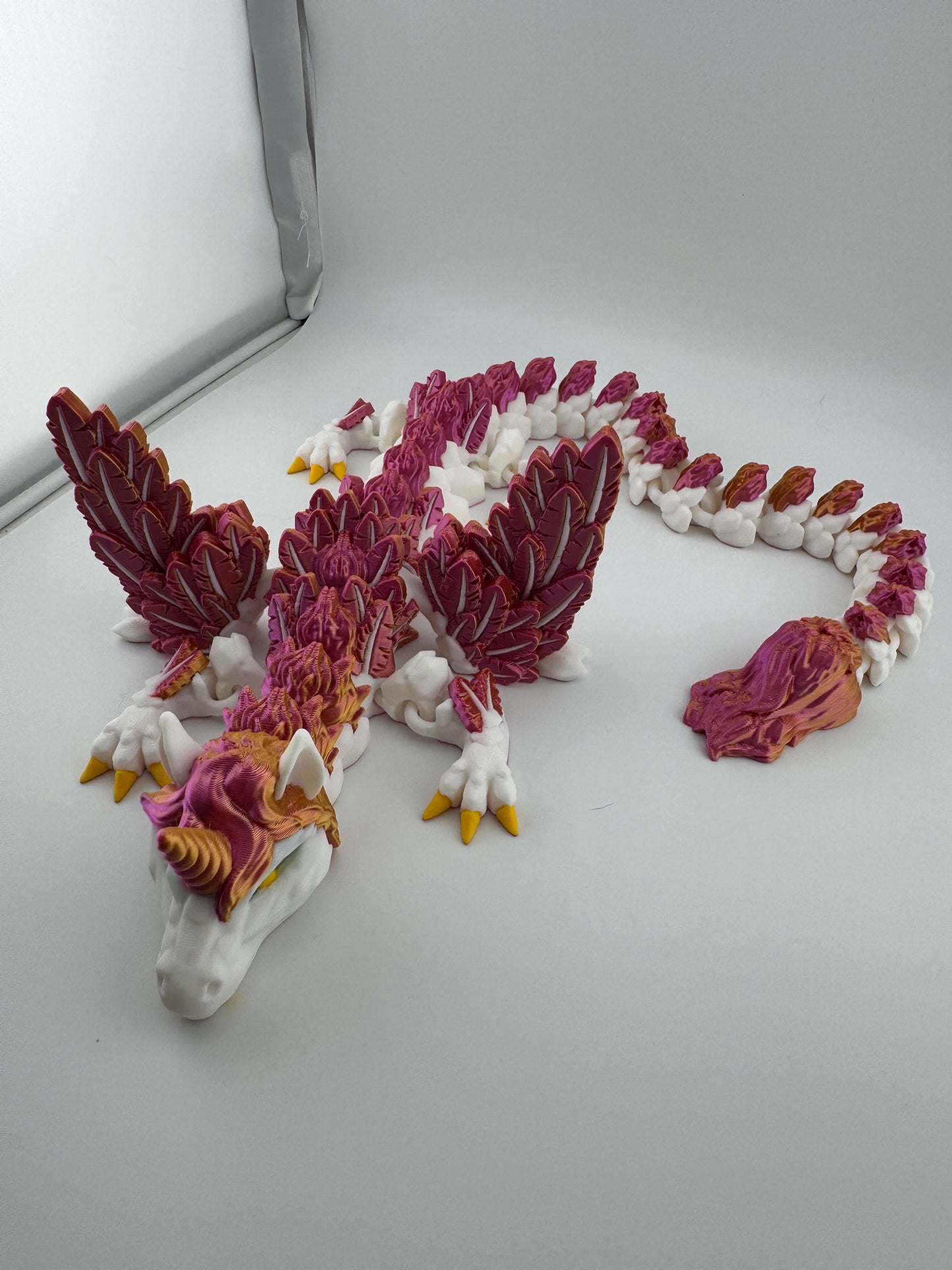 Dragon -- 3D Printed -- Alicorn Dragon