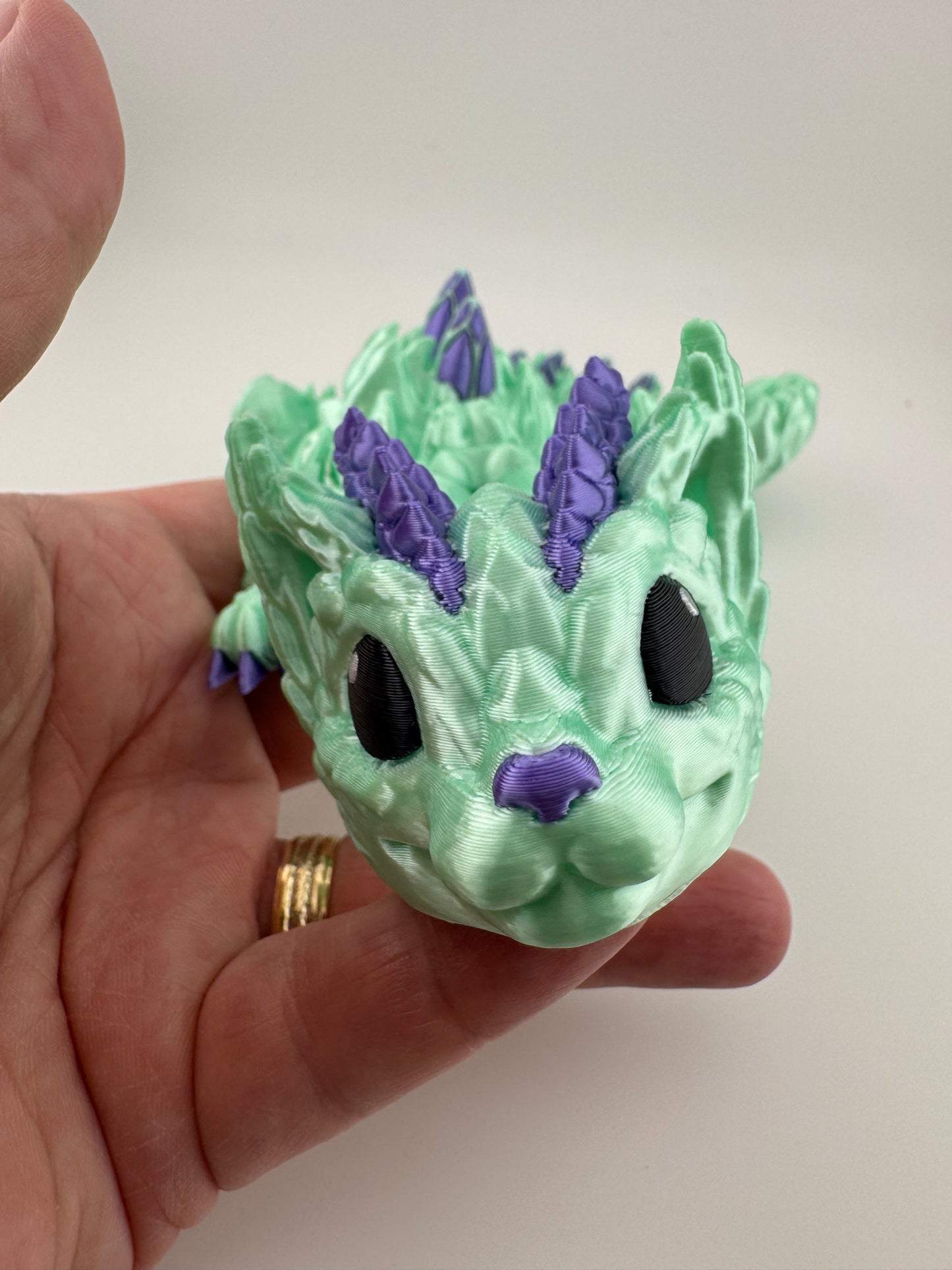 Dragon -- 3D Printed -- Cat Dragon