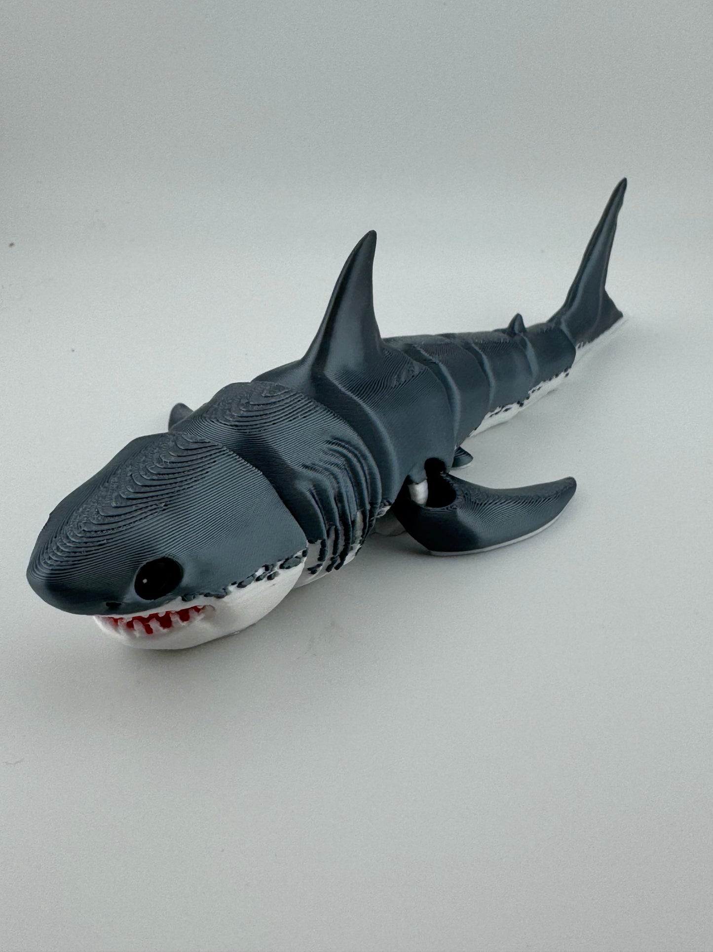 Fish -- 3D Printed -- Great White Shark