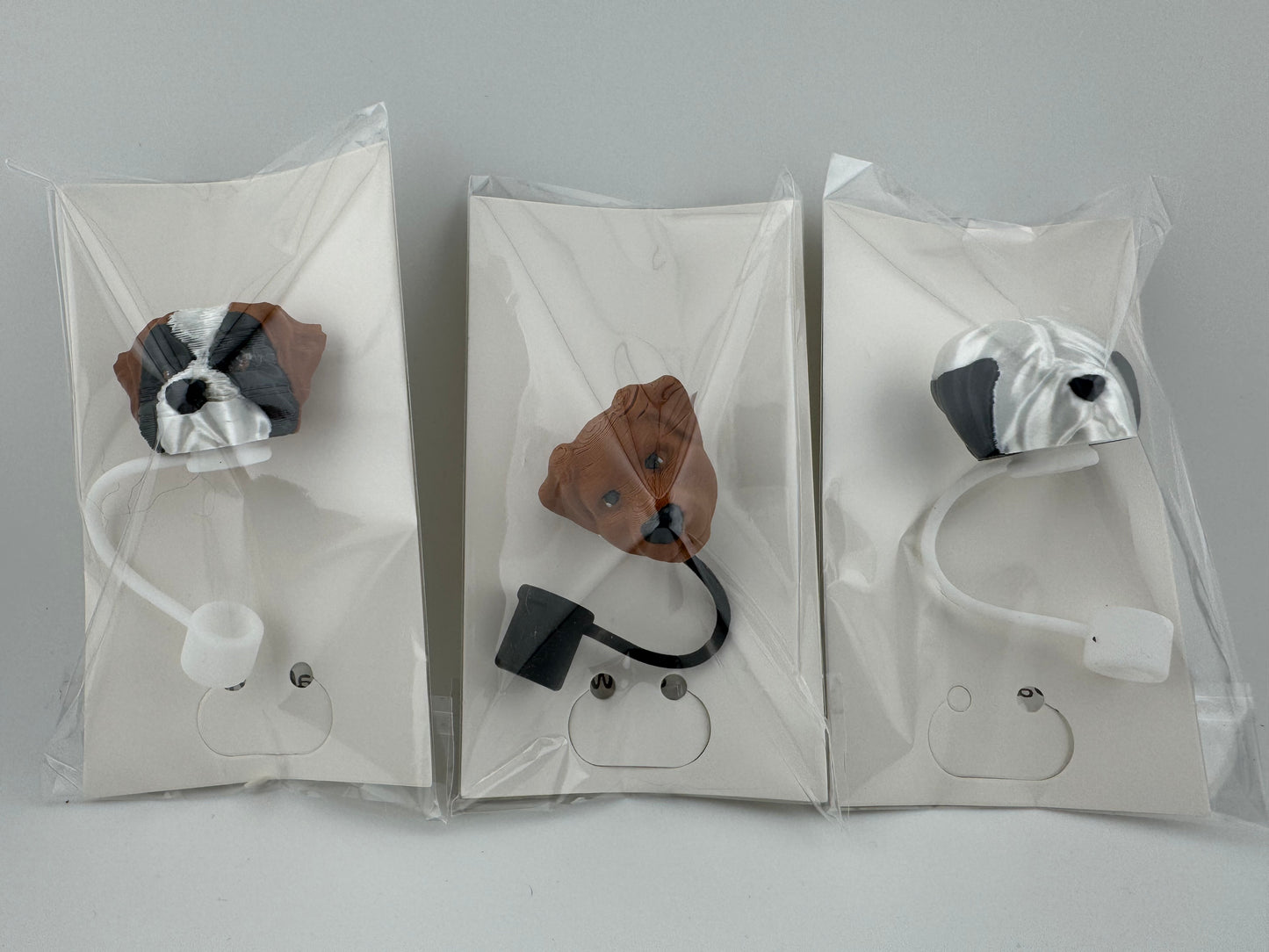 Straw Topper -- 3D Printed -- Dog Breeds