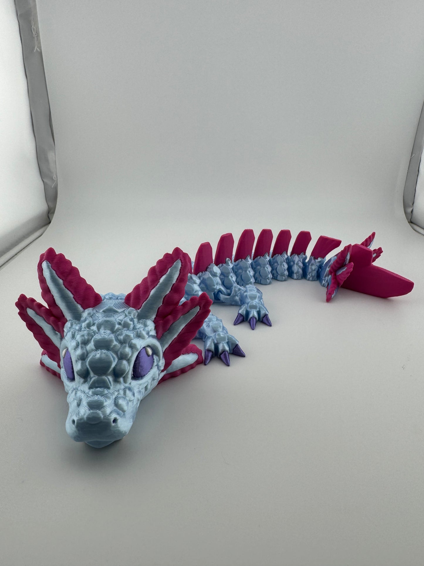 Dragon -- 3D Printed -- Axolotl Dragon