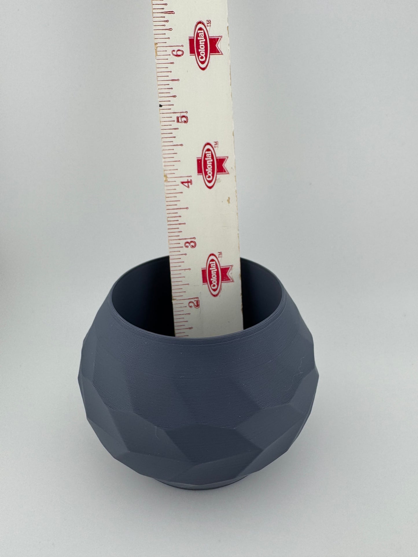 Flower Pot -- 3D Printed -- Small