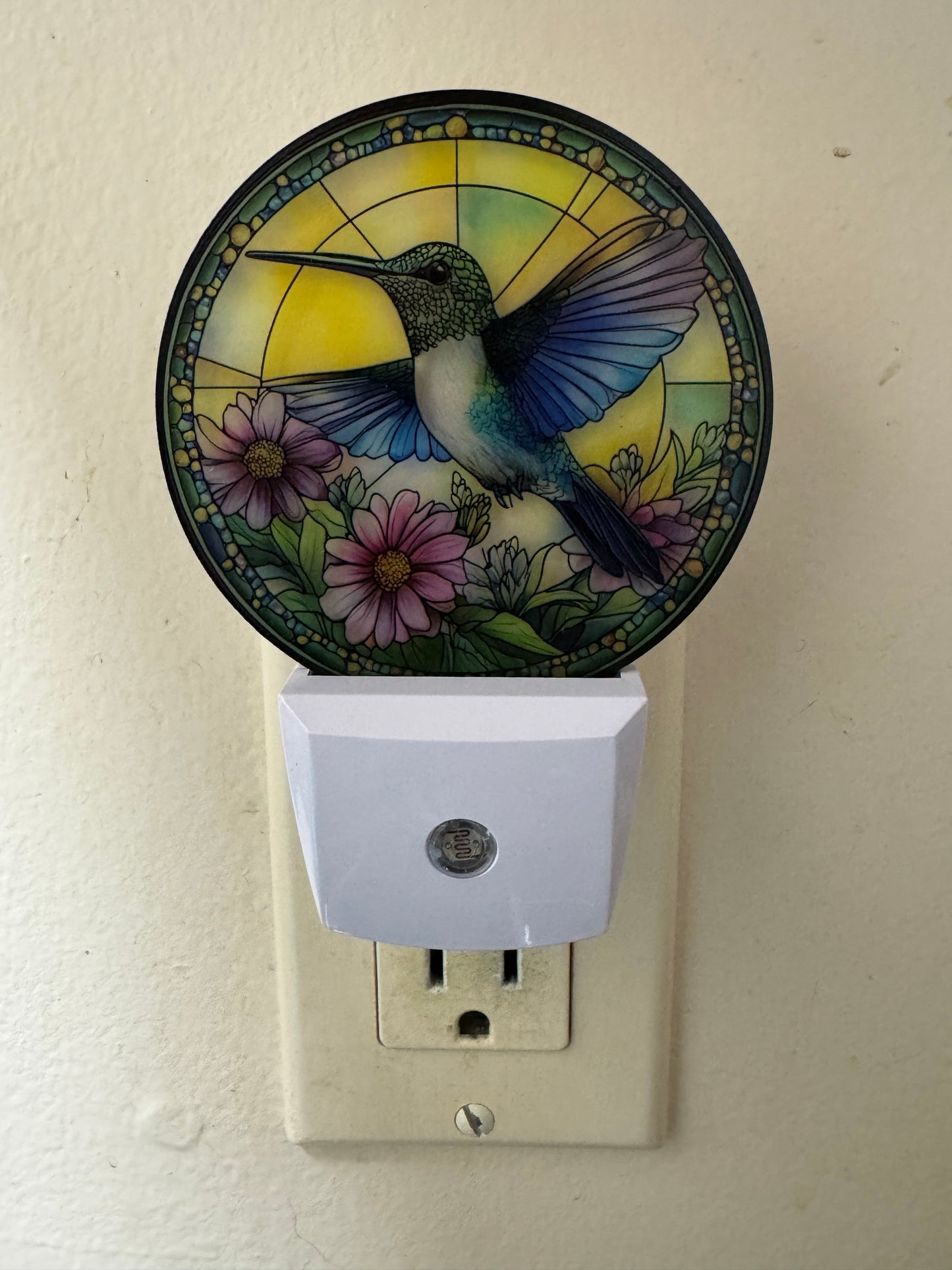 Night Light -- UV Printed -- Hummingbird 6