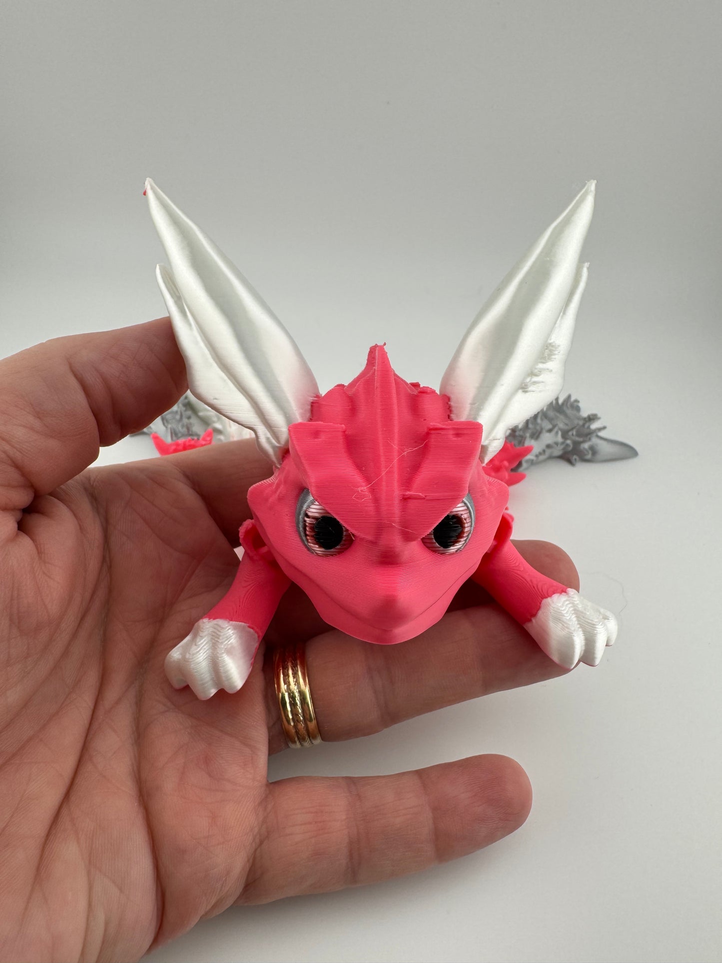 Dragon -- 3D Printed -- 3 Tails