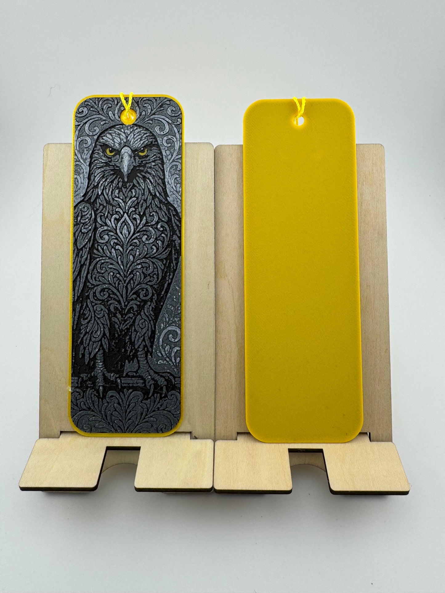 Bookmark -- 3D Printed -- Ornamental Eagle