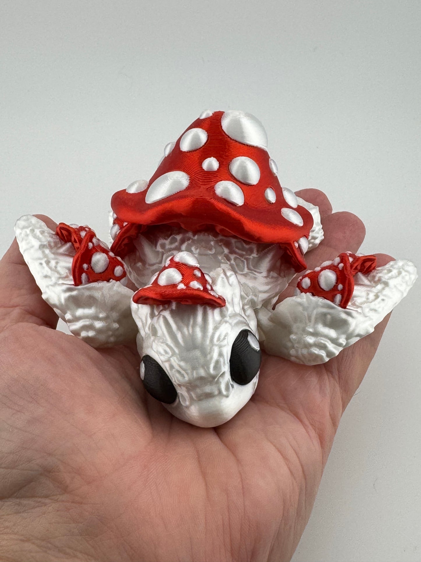 Reptile -- Mushroom Turtle -- 3D Printed