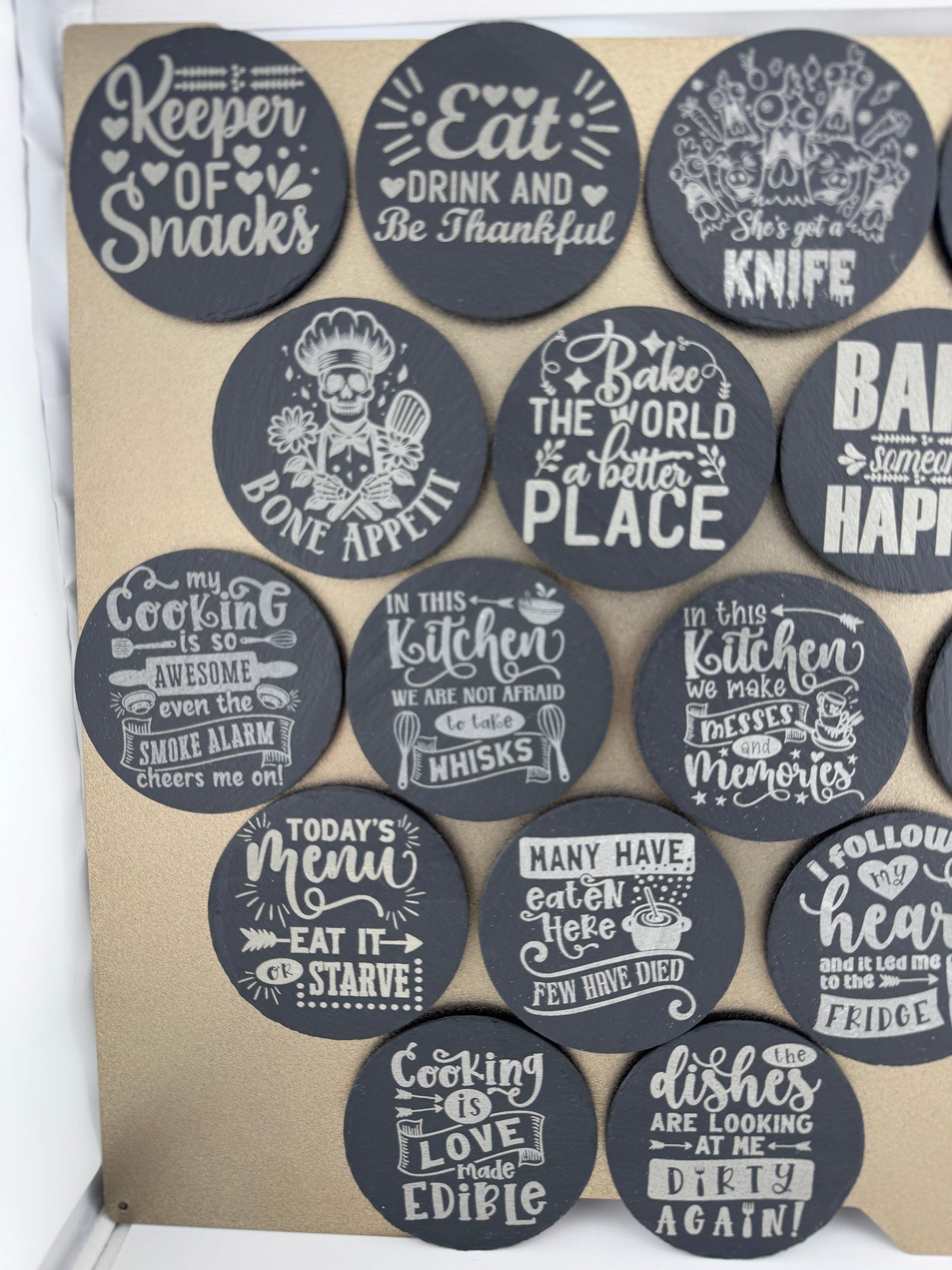 Magnet -- Laser -- Slate -- Quotes