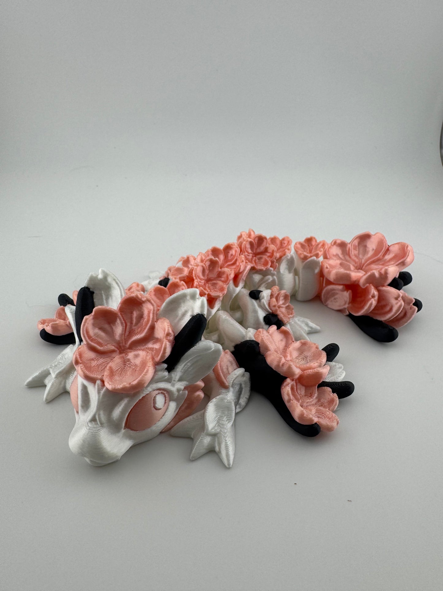 Dragon -- 3D Printed -- Cherry Blossom Dragon