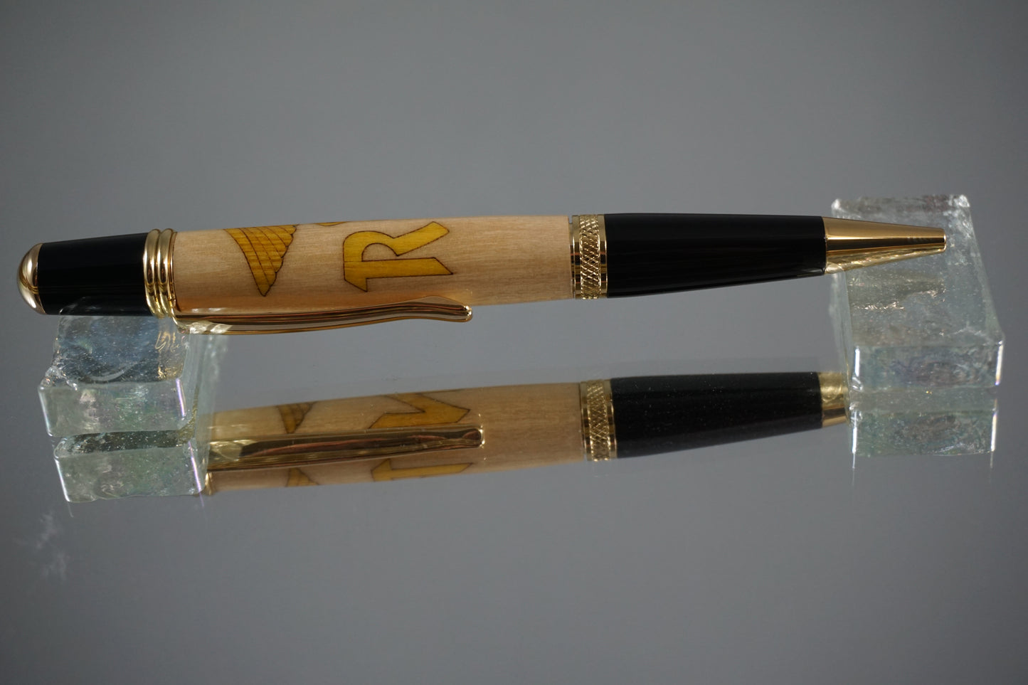 Wallstreet Twist Ballpoint Pen -- Inlay -- RN