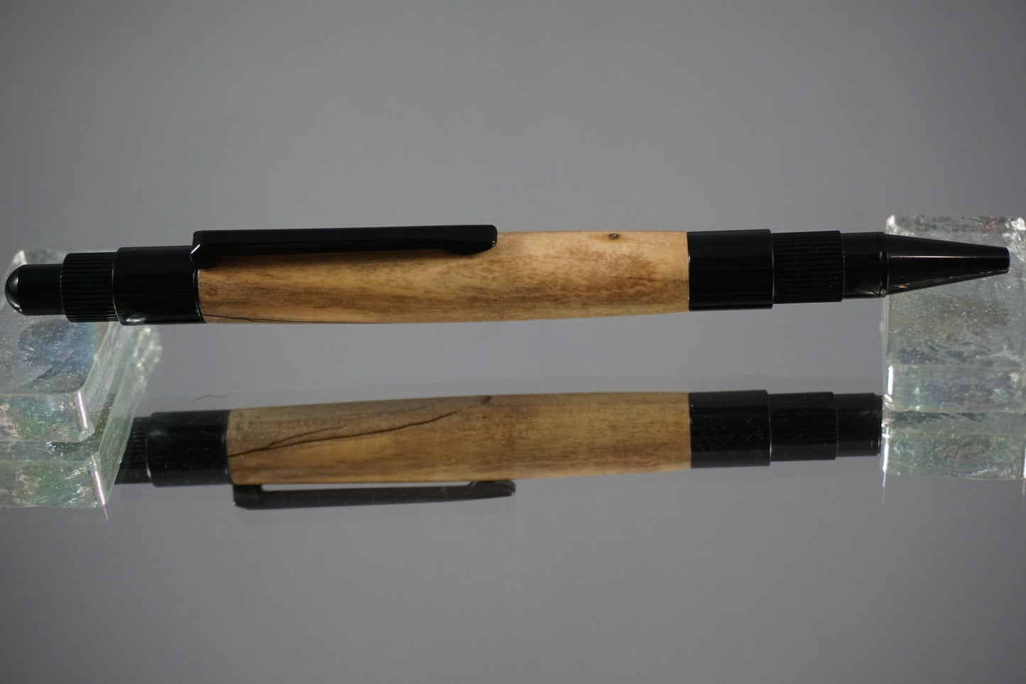 Stratus Click Ballpoint Pen -- Mystery Wood