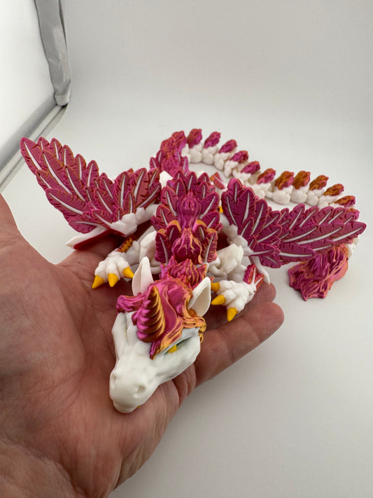 Dragon -- 3D Printed -- Alicorn Dragon