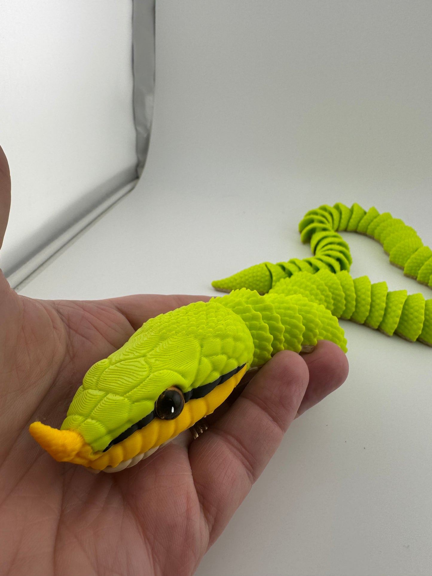 Reptile -- 3D Printed -- Rhinoceros Ratsnake