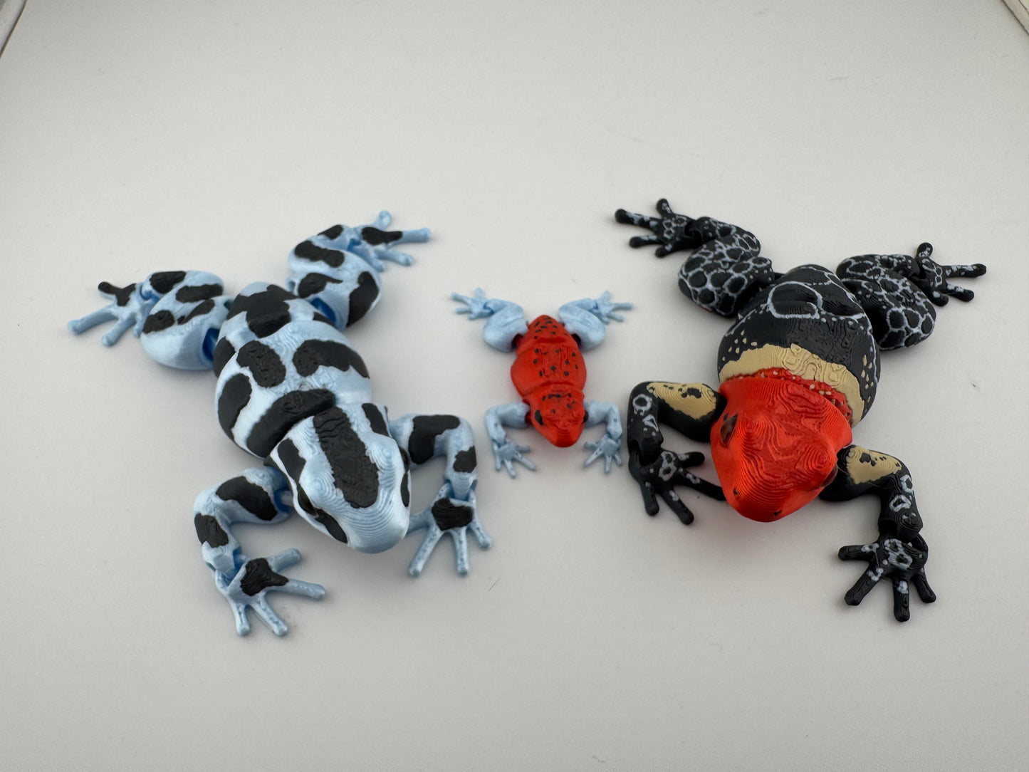 Amphibian -- 3D Printed -- Poisonous Tree Frogs