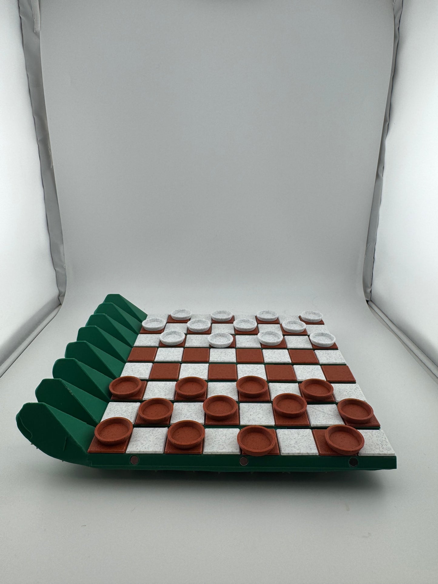 Chess Set -- 3D Printed -- CactiChess And Checkers