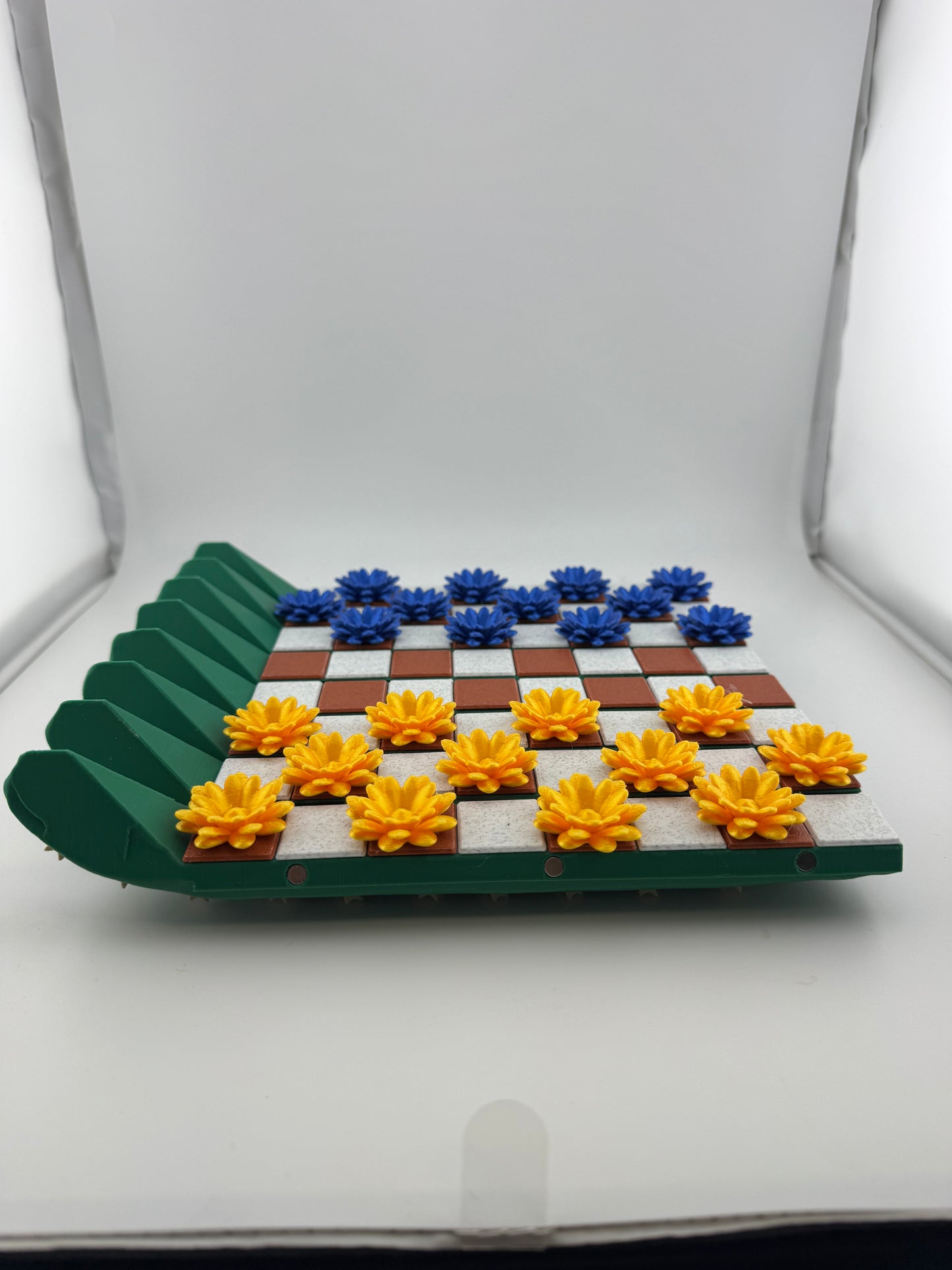 Chess Set -- 3D Printed -- CactiChess And Checkers