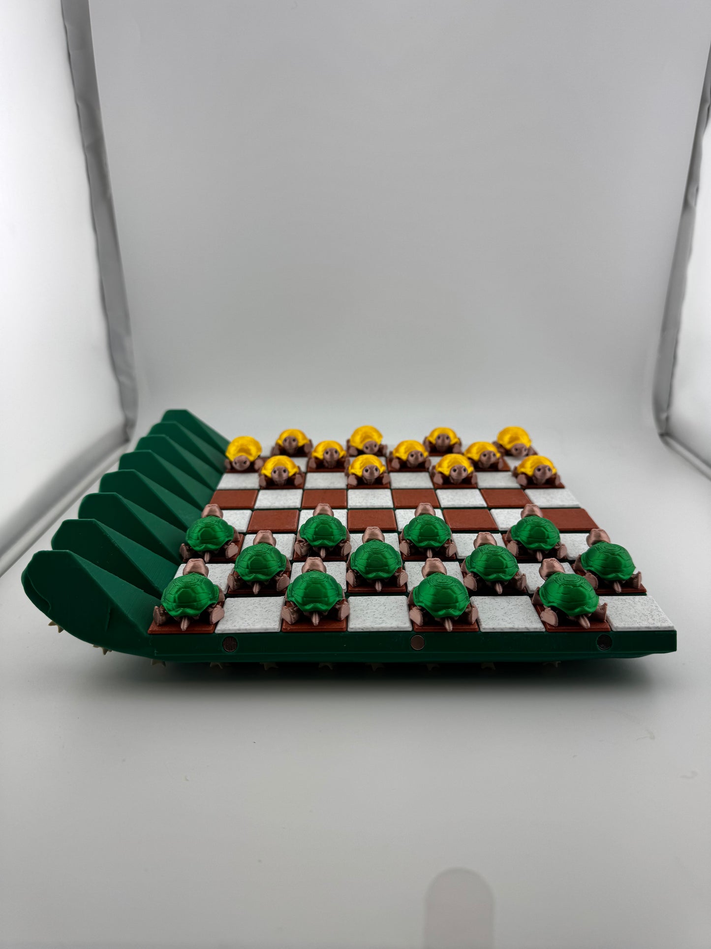 Chess Set -- 3D Printed -- CactiChess And Checkers