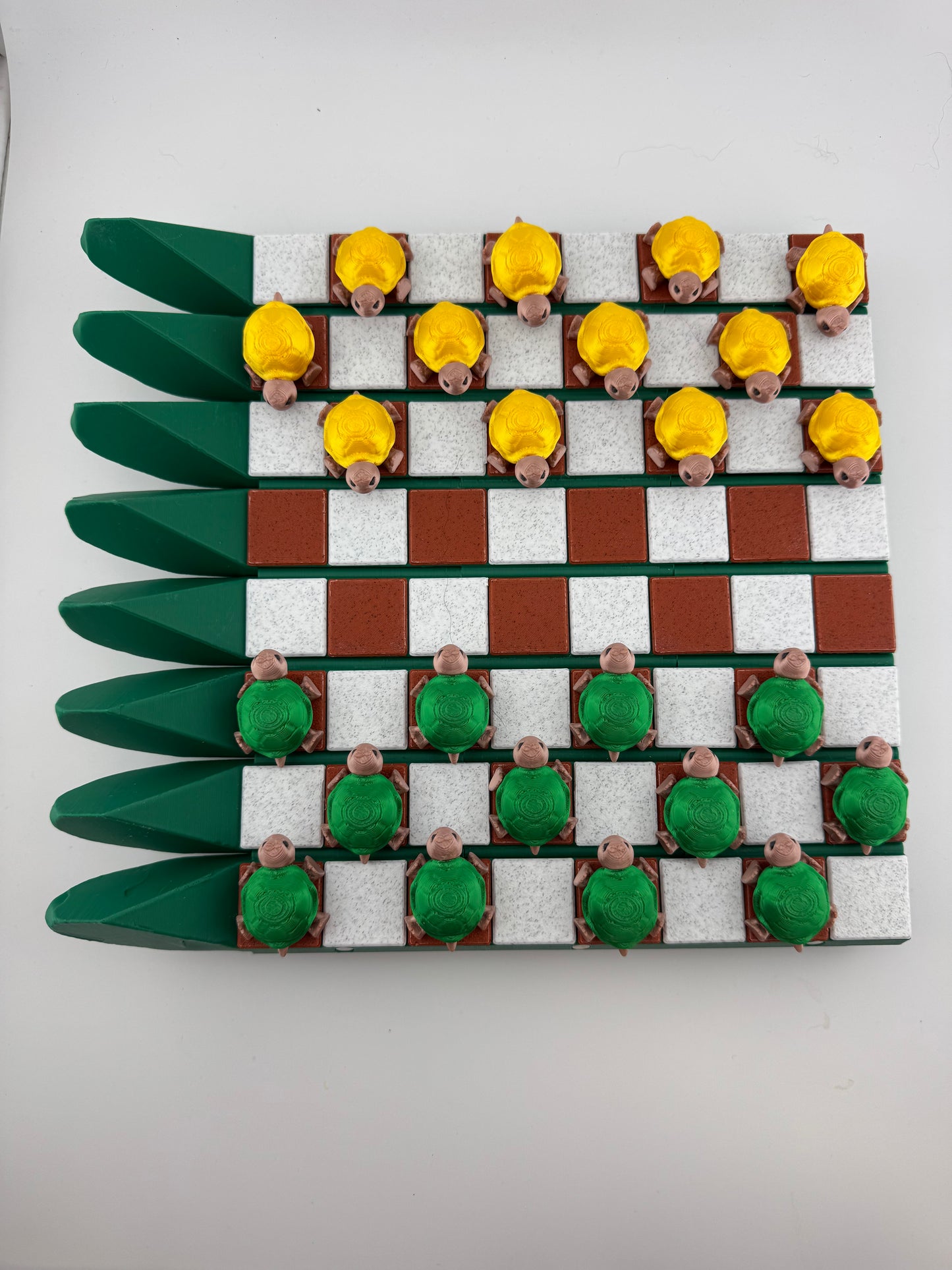 Chess Set -- 3D Printed -- CactiChess And Checkers