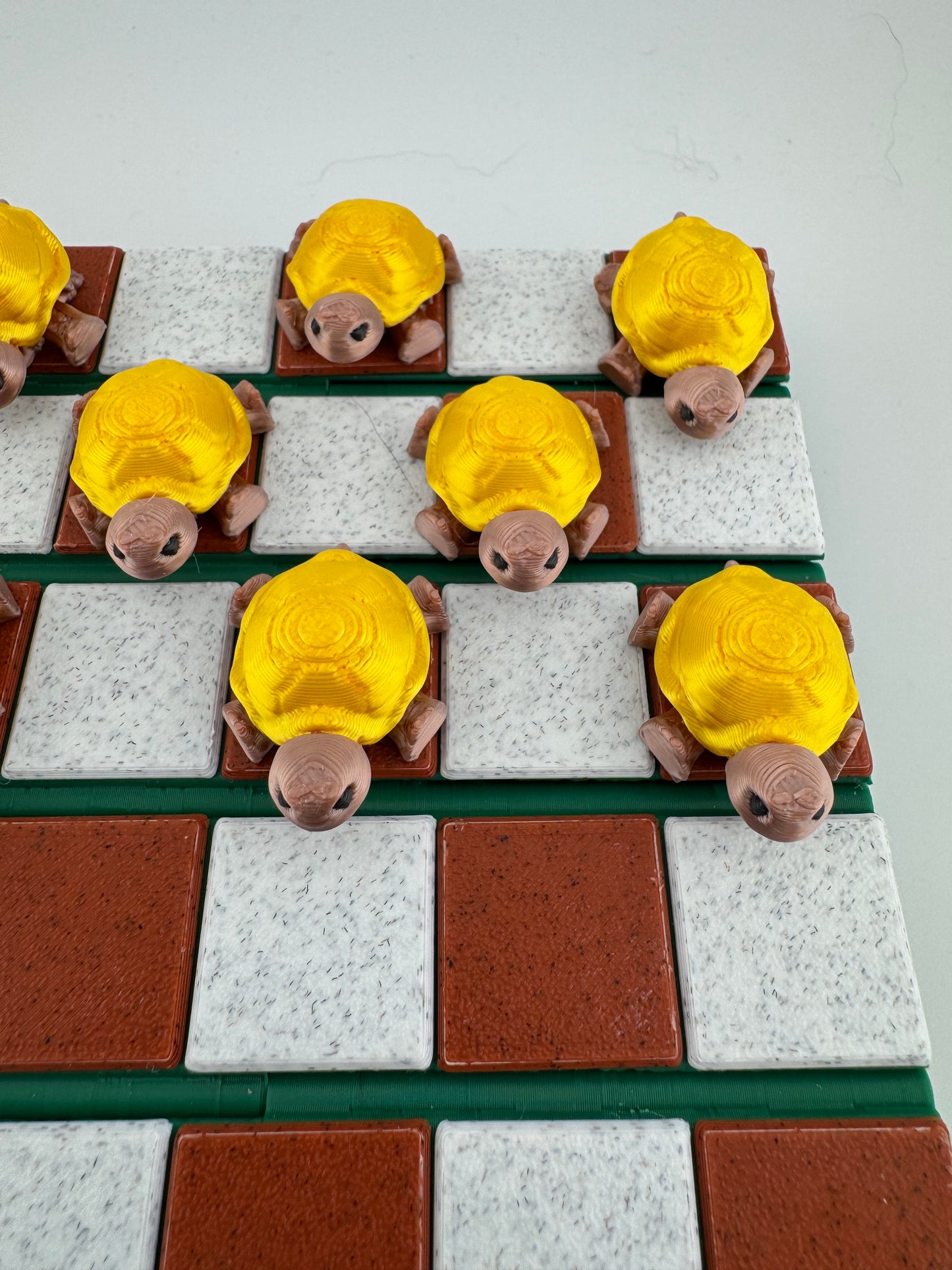 Chess Set -- 3D Printed -- CactiChess And Checkers