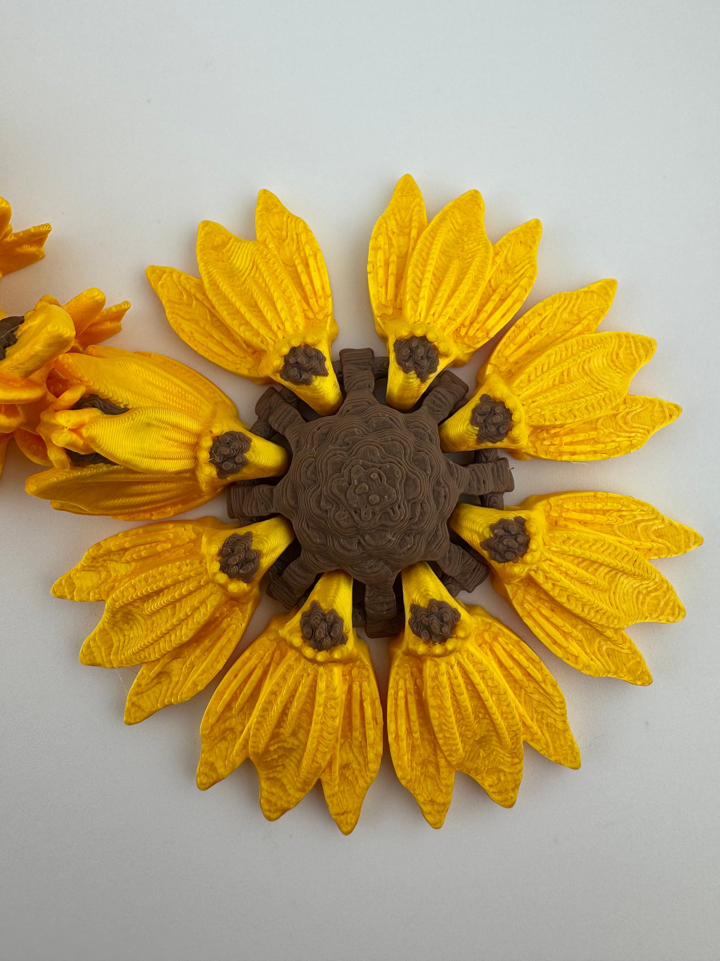 Dragon -- 3D Printed -- Sunflower Dragon