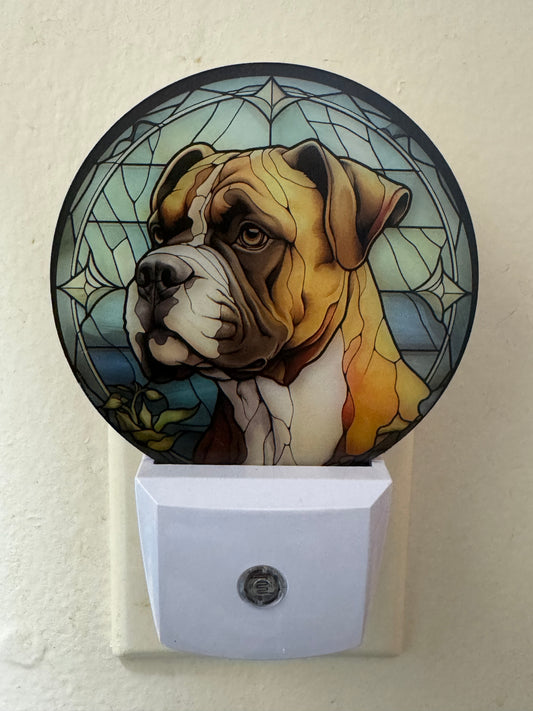 Night Light -- UV Printed -- Bulldog