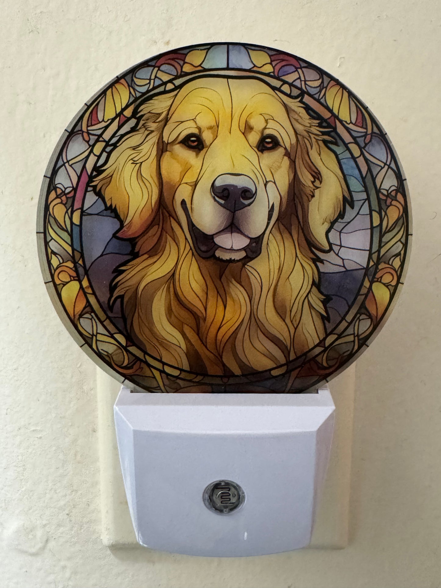 Night Light -- UV Printed -- Golden Retriever