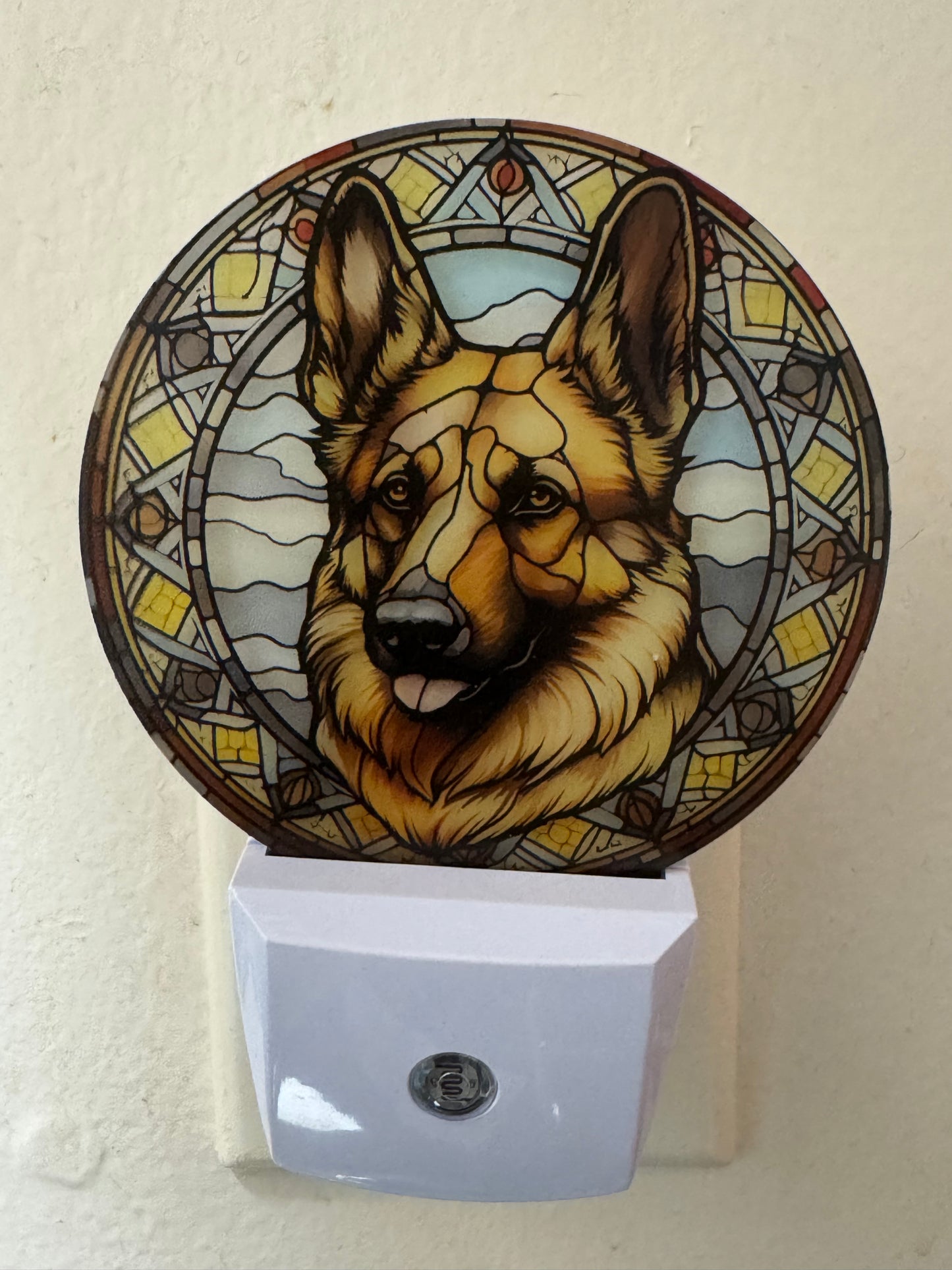Night Light -- UV Printed -- German Shepherd Dog