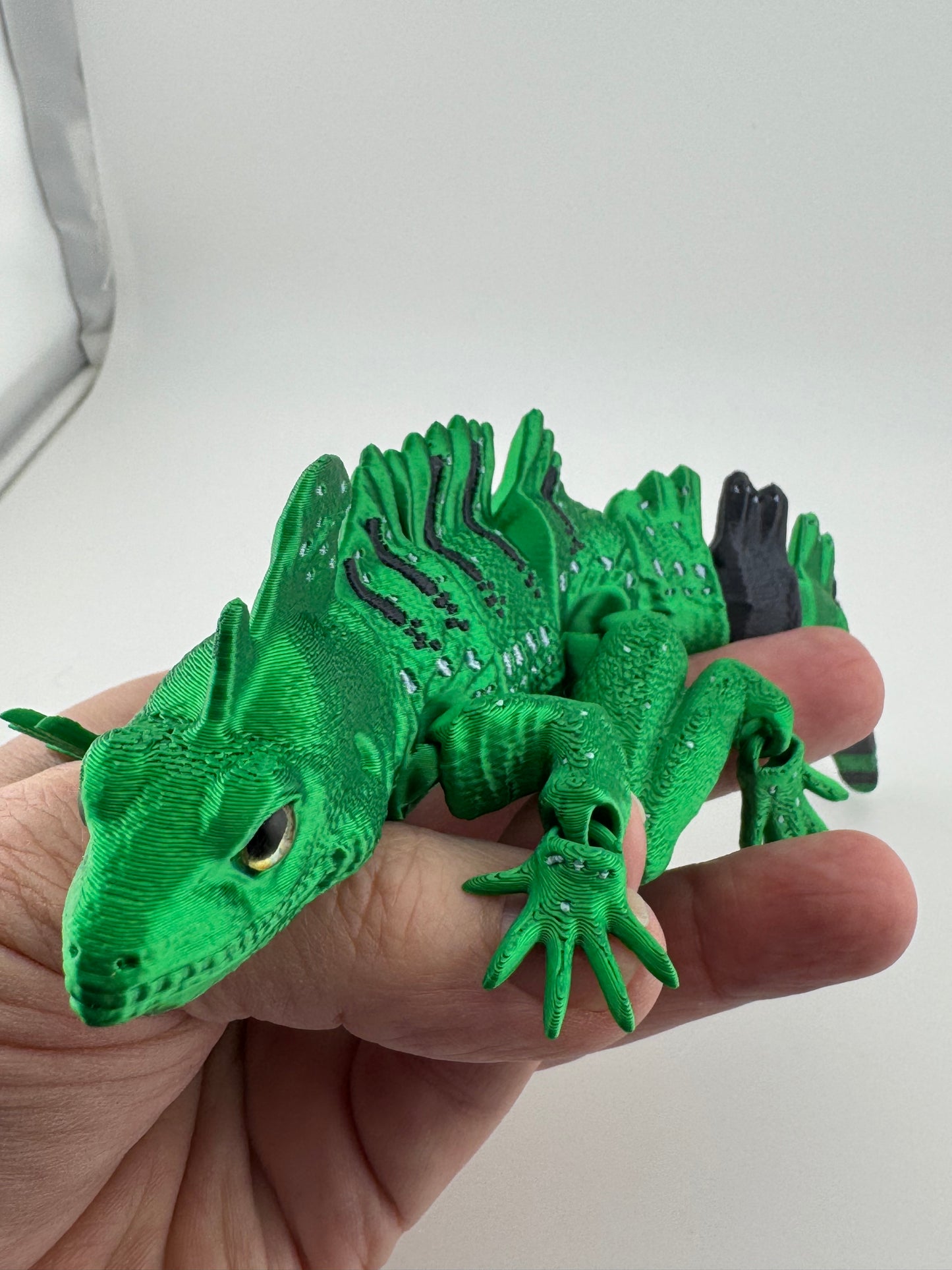 Reptile -- 3D Printed -- Basilisk Lizard