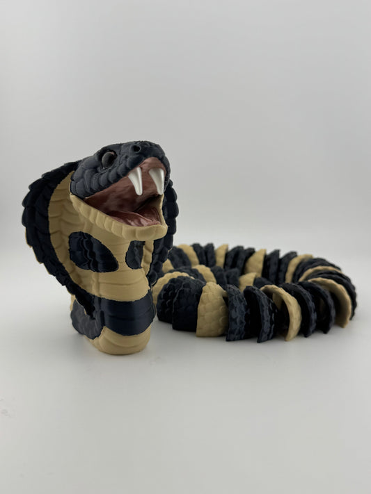 Reptile -- 3D Printed -- King Cobra