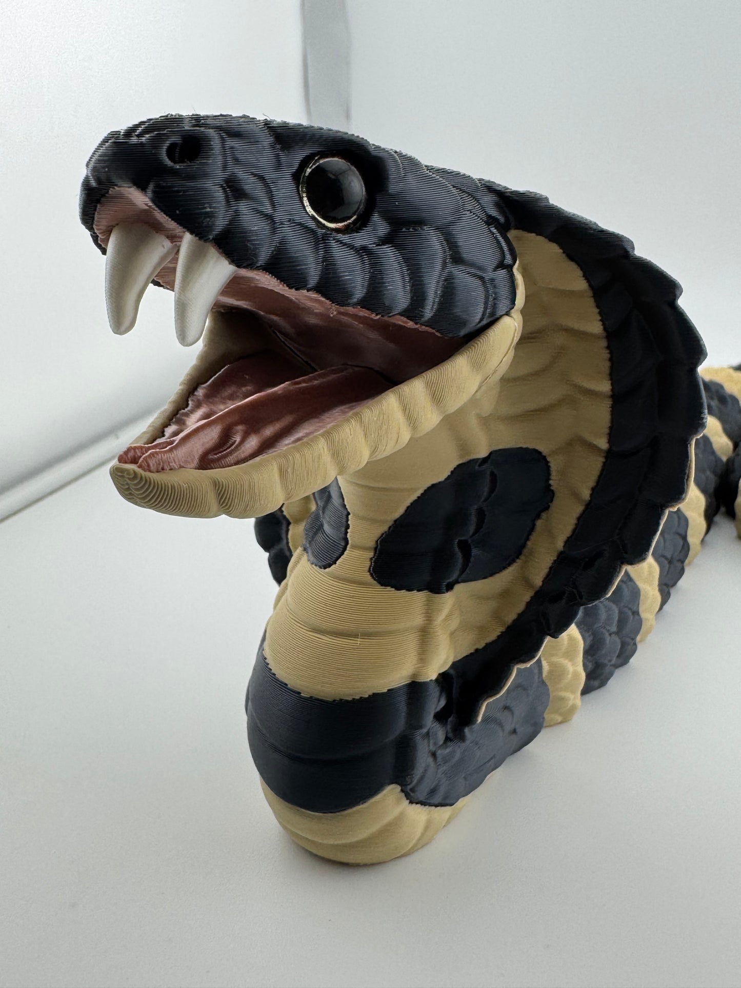 Reptile -- 3D Printed -- King Cobra