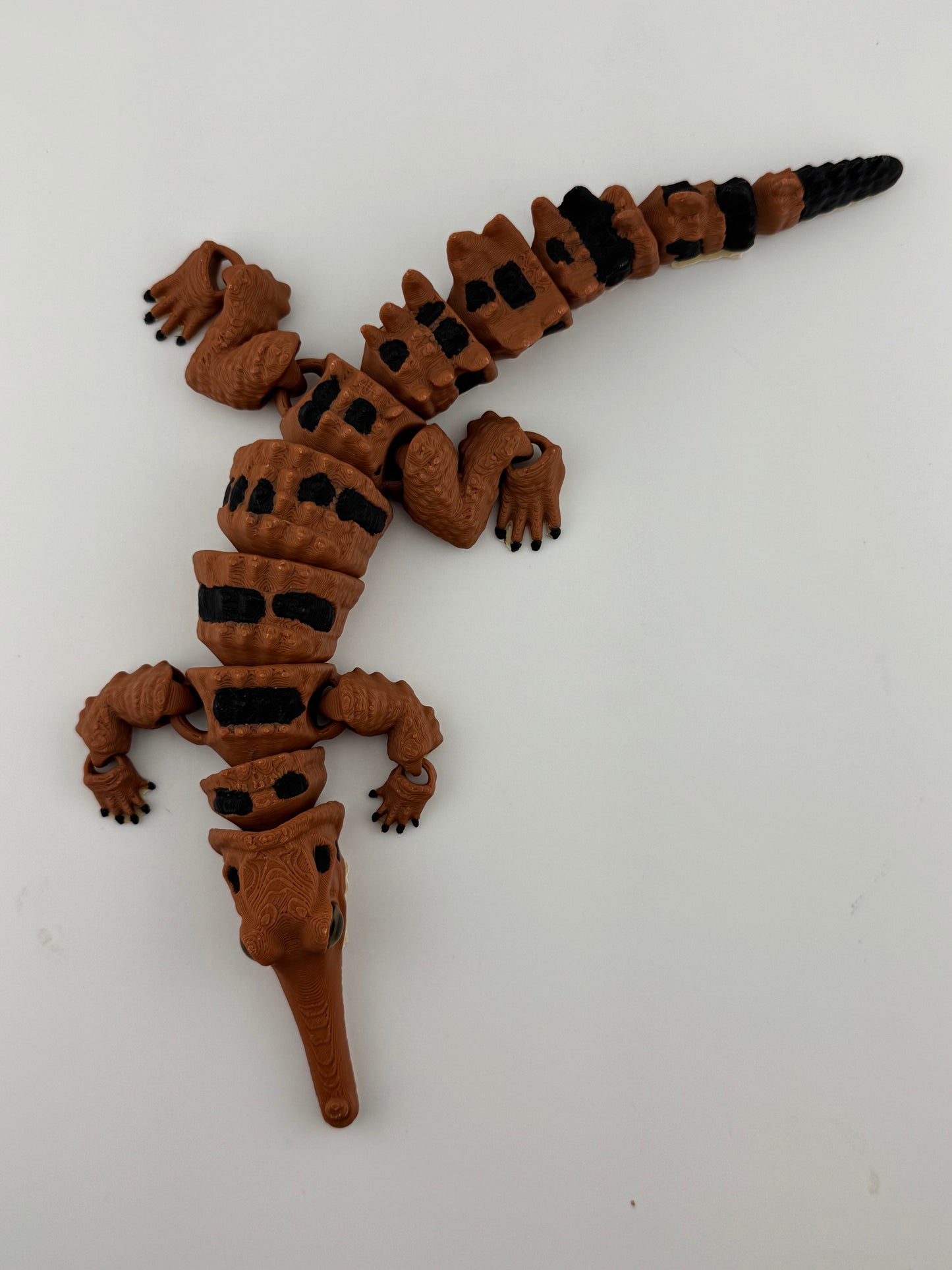 Reptile -- 3D Printed -- Gharial Crocodile