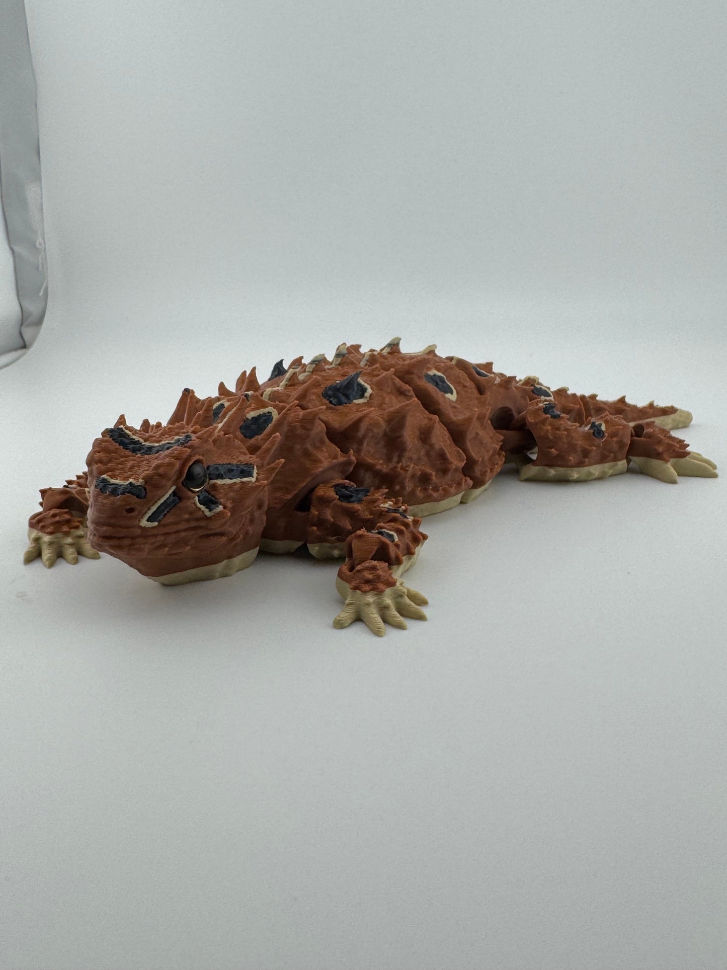 Reptile -- 3D Printed -- Horned Lizard