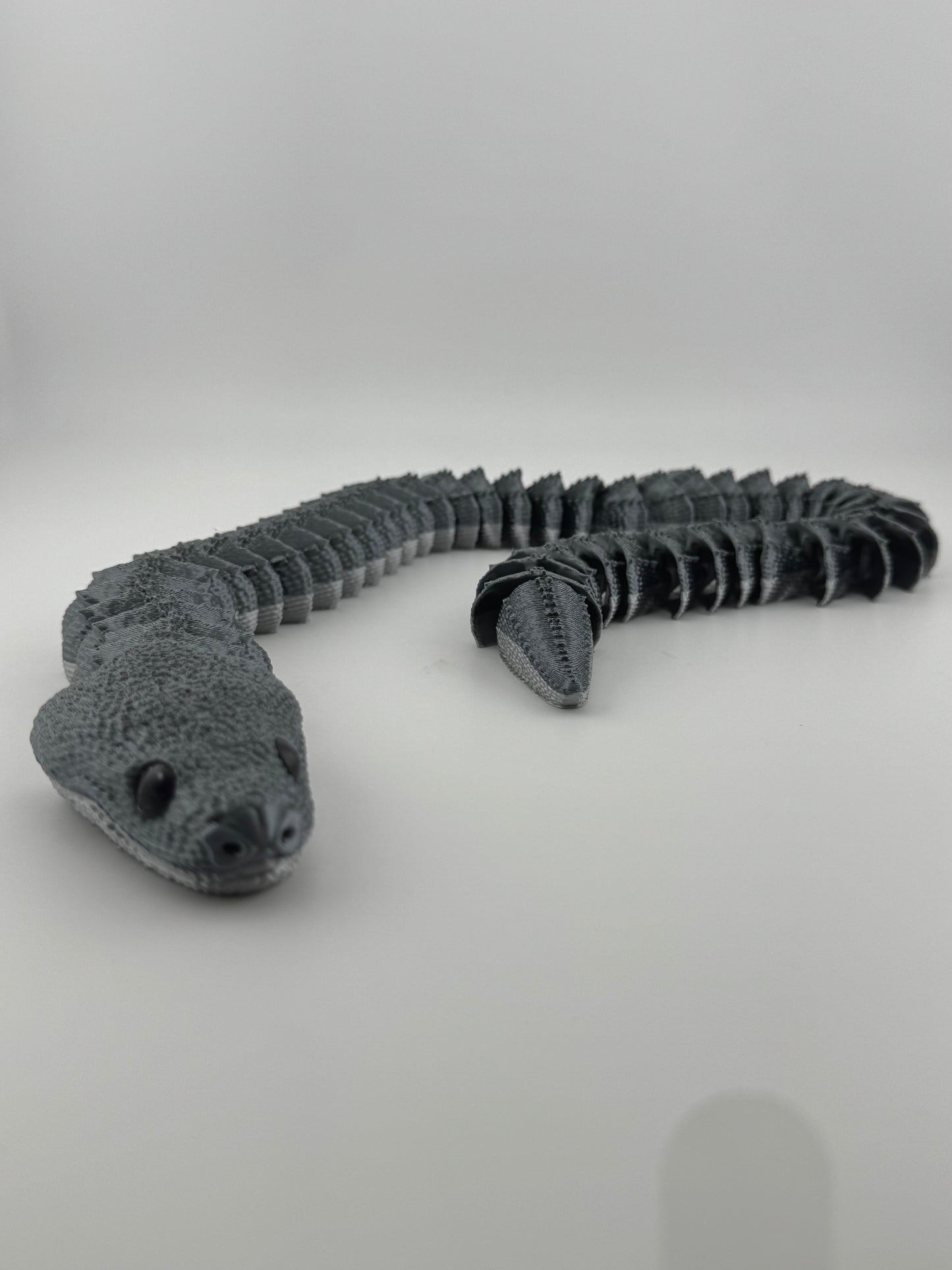 Reptile -- 3D Printed -- Xenodermus/Dragon Snake