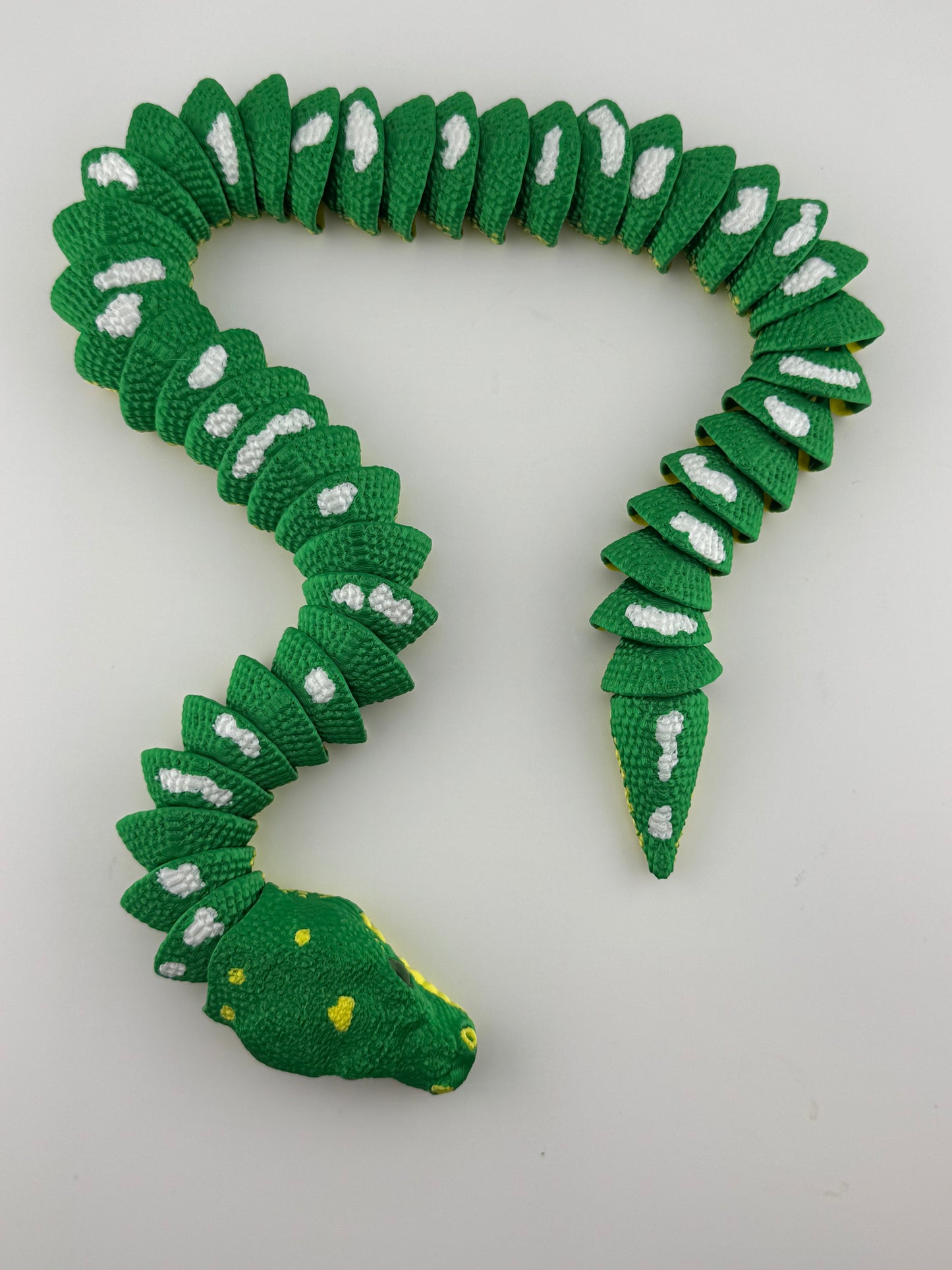 Reptile -- 3D Printed -- Green Tree Python