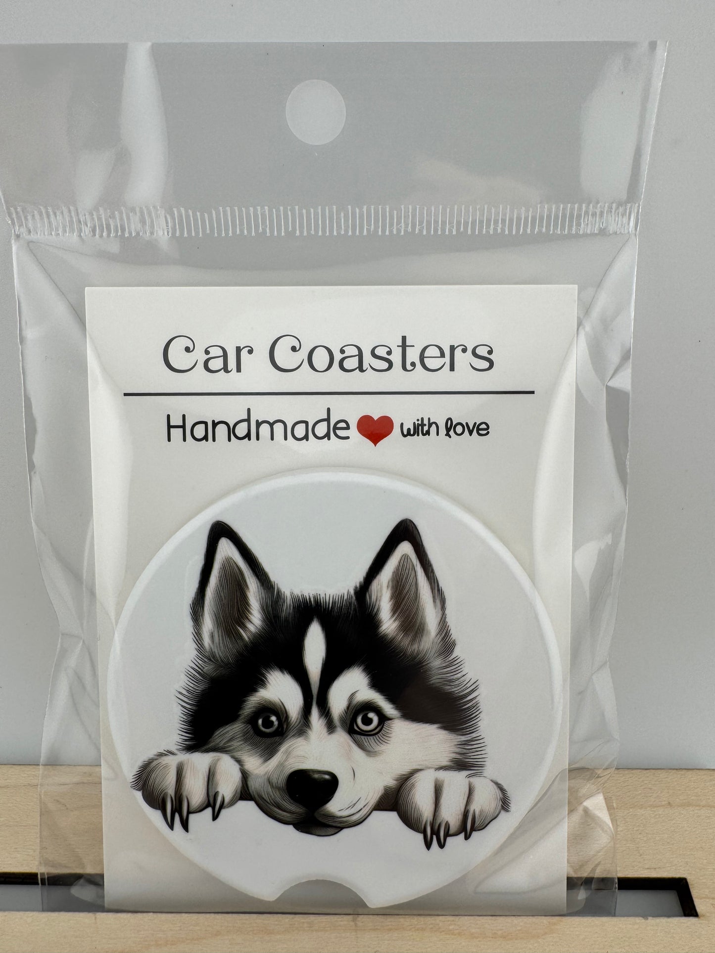 Car Coaster -- UV Printed -- Husky