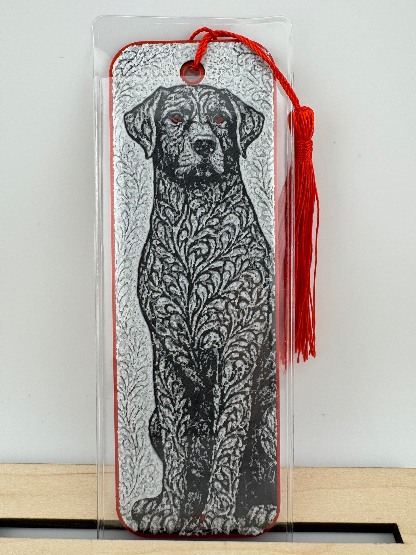 Bookmark -- 3D Printed -- Ornamental Labrador Retriever