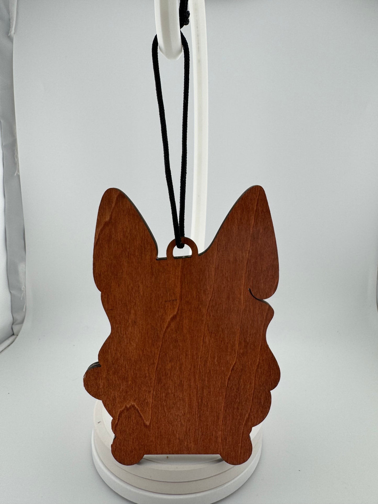 Ornament -- Laser -- Wood -- German Shepherd Dog -- 3 Layer -- Personalized