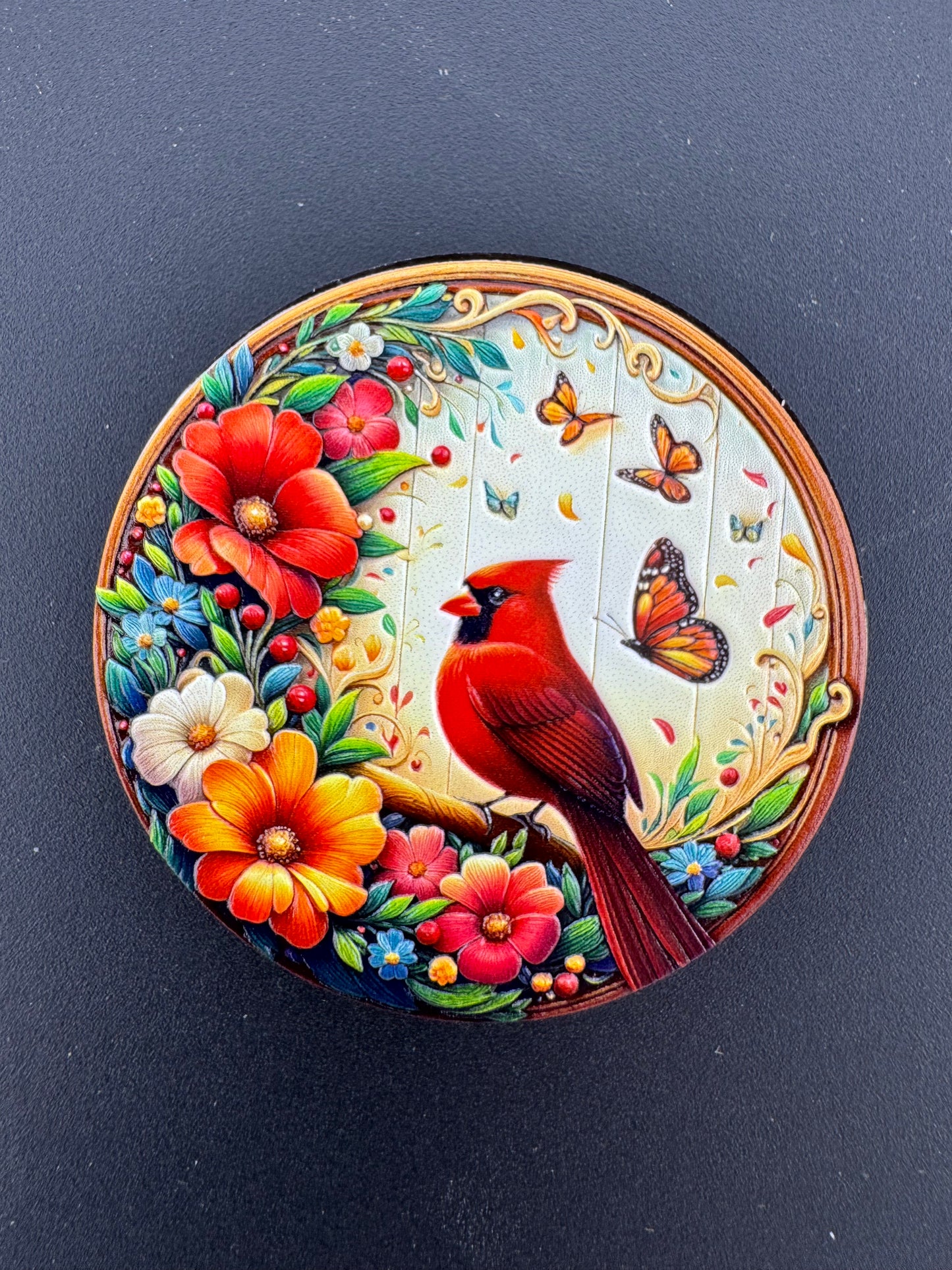 Magnet -- UV Printed -- Cardinal