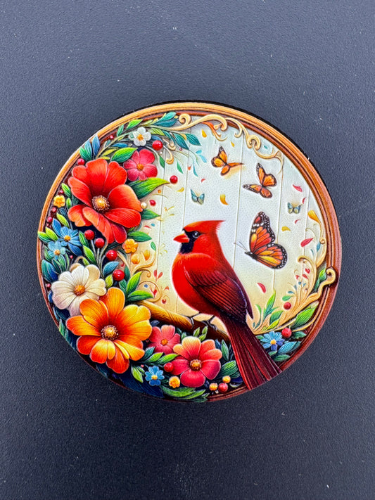 Magnet -- UV Printed -- Cardinal