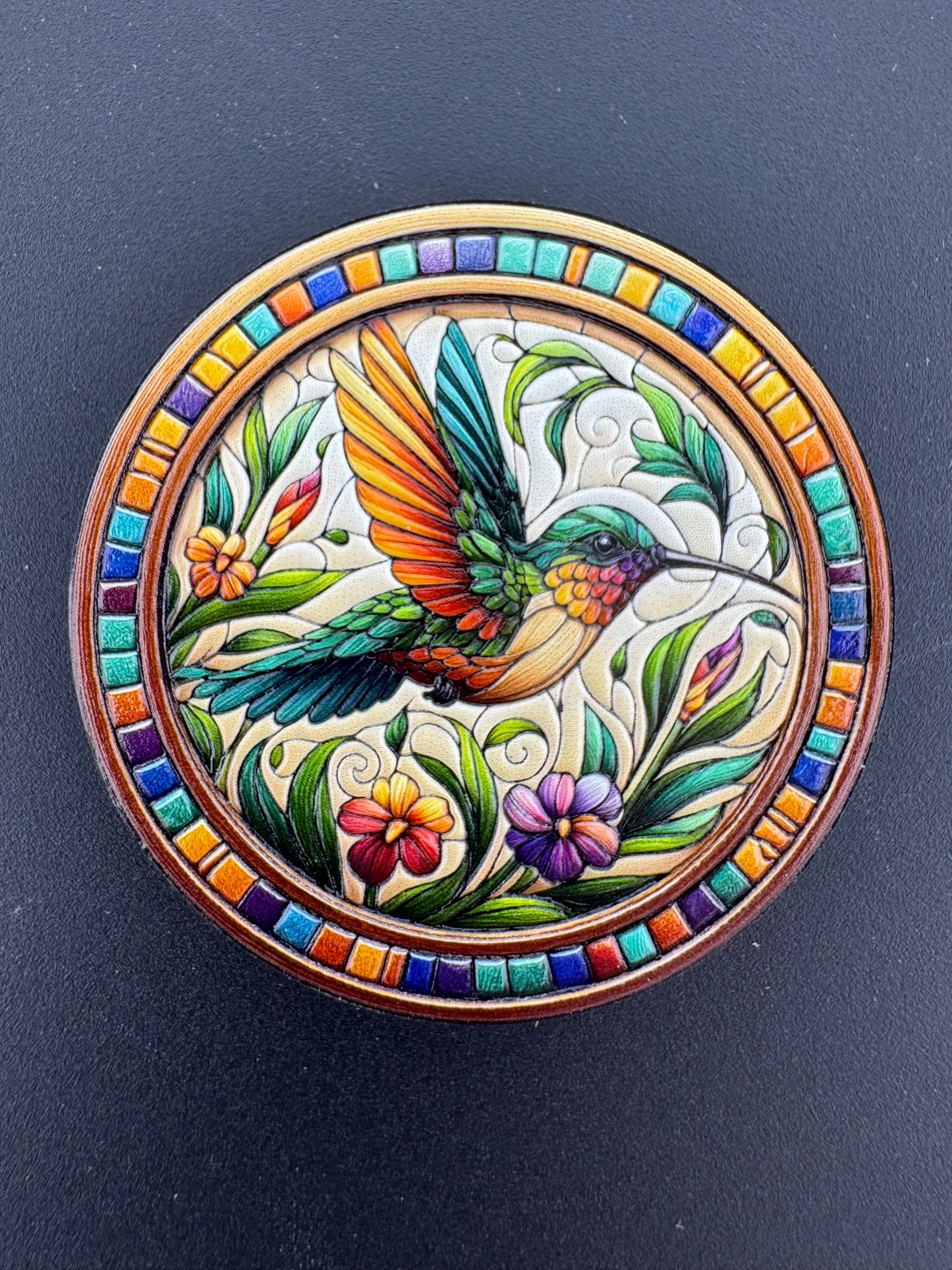 Magnet -- UV Printed -- Hummingbird