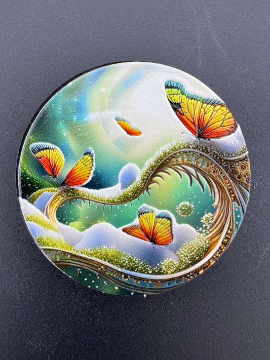 Magnet -- UV Printed -- Butterflies