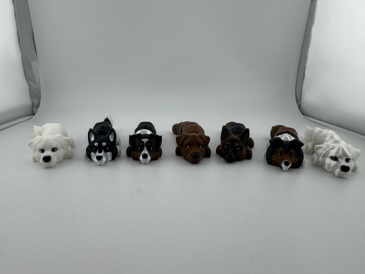 Figurine -- 3D Printed -- Flexi Dog Breeds