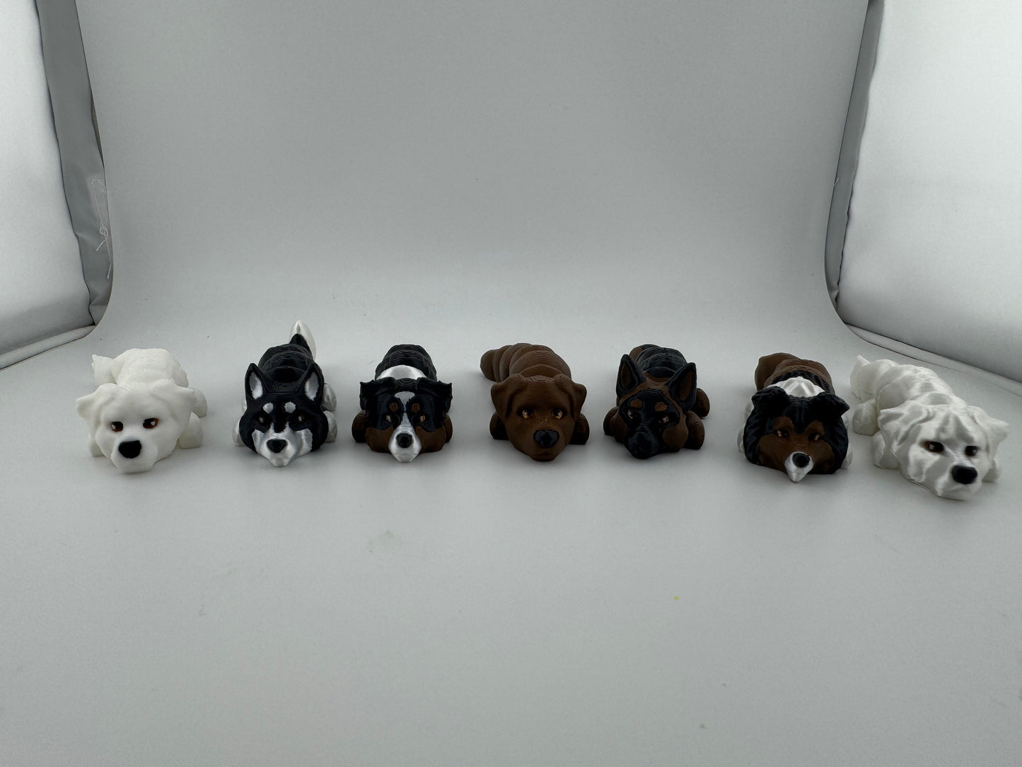 Figurine -- 3D Printed -- Flexi Dog Breeds