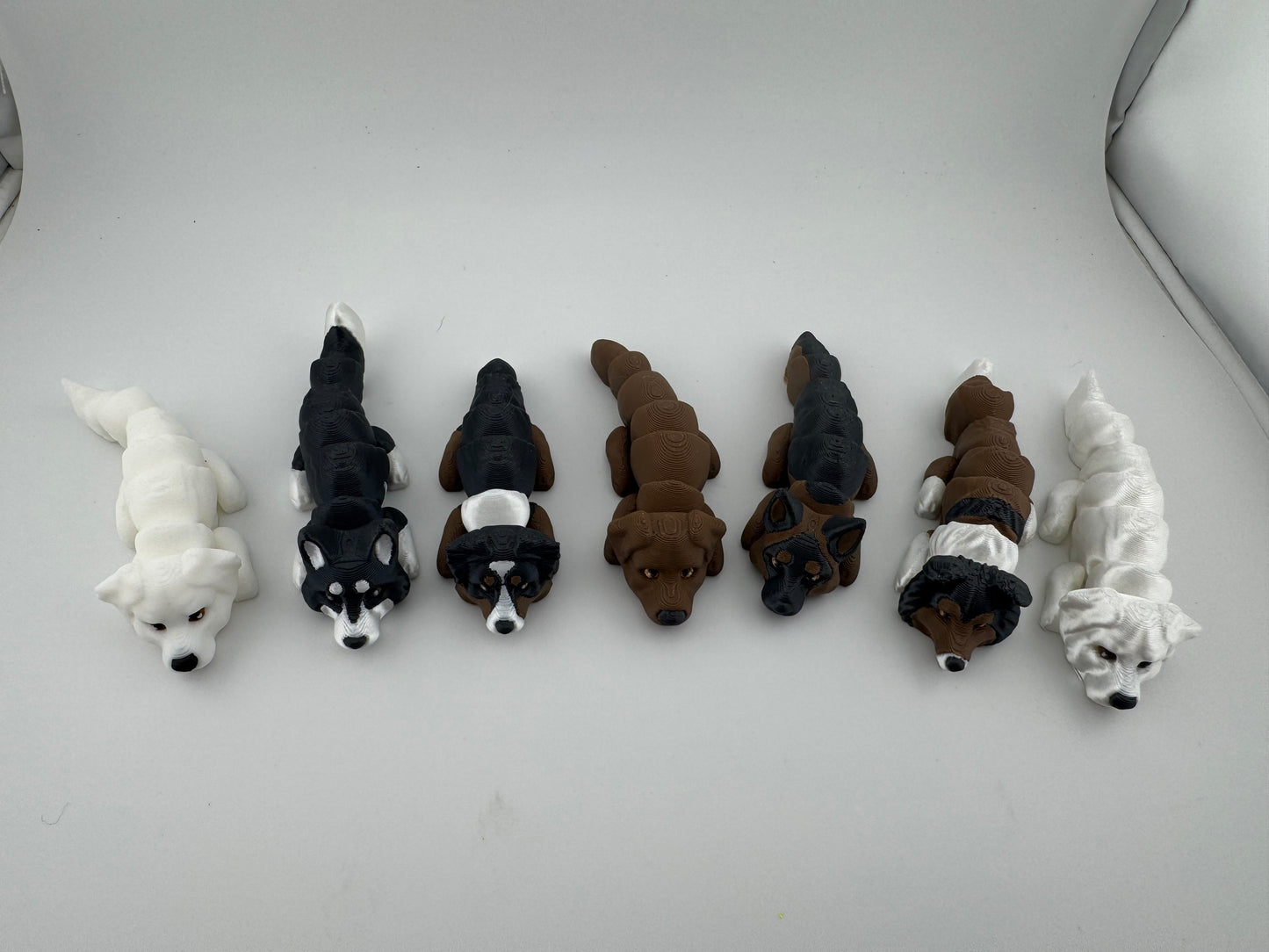 Figurine -- 3D Printed -- Flexi Dog Breeds