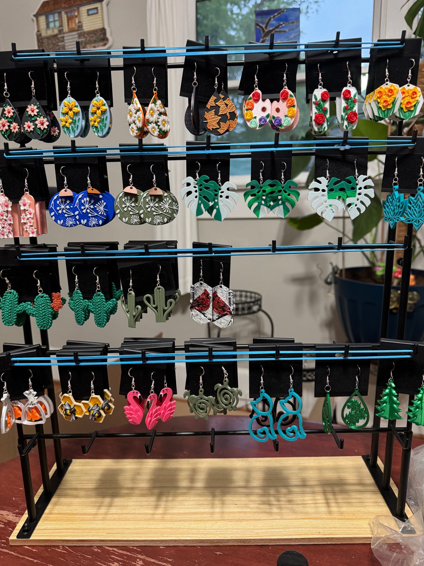 Earring -- Laser/UV/3D -- Unlimited Variety