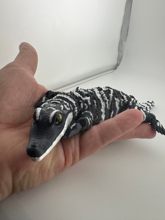 Reptile -- 3D Printed -- Baby Alligator