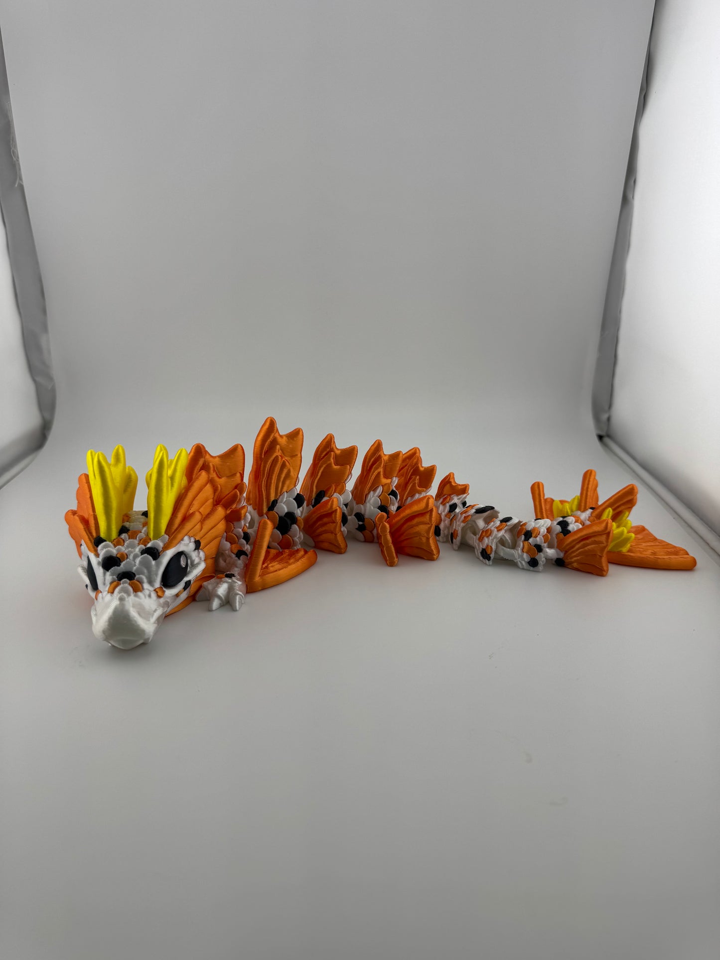 Dragon -- 3D Printed -- Baby Koi Dragon