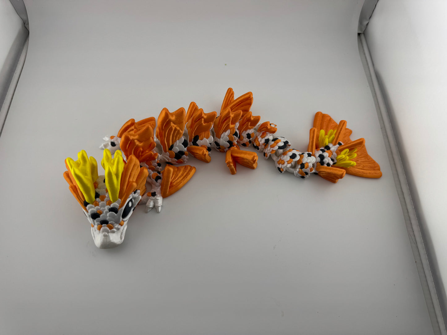 Dragon -- 3D Printed -- Baby Koi Dragon
